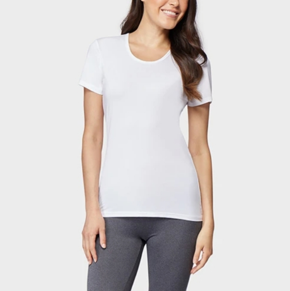 NEW 32 DEGREES COOL Short Sleeve Scoop Neck Shirt